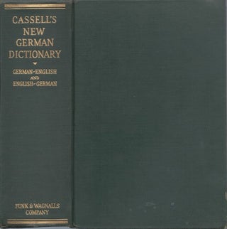 Item #046104 Cassell's New German and English Dictionary. Karl Breul