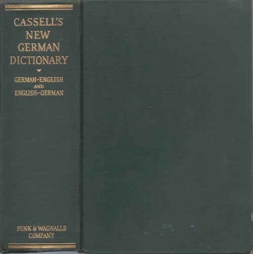 Item #046104 Cassell's New German and English Dictionary. Karl Breul.