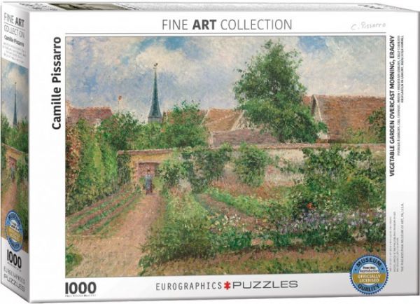 Item #046604 Vegetable Garden, Eragny. Camille Pissarro.