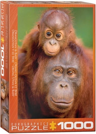 Item #047386 Orangutan & Baby