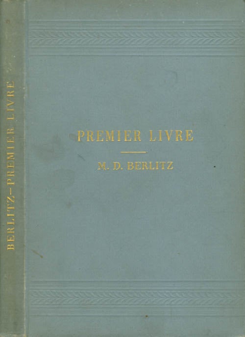 Item #047482 Premier Livre. M. D. Berlitz.