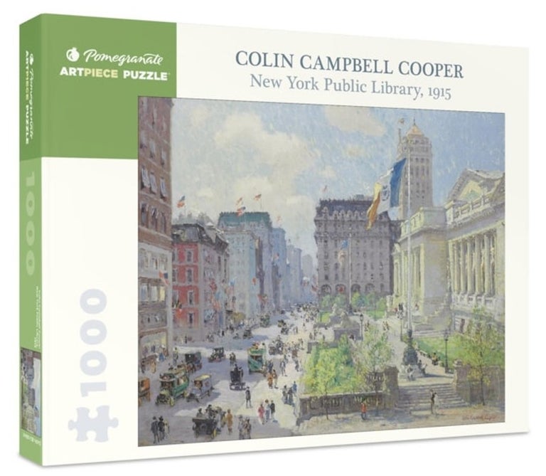 Item #047670 New York Public Library, 1915. Colin Campbell Cooper.