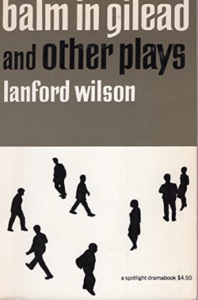 Item #048143 Balm in Gilead and Other Plays. Lanford Wilson