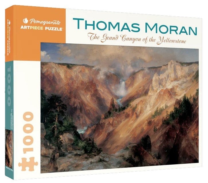 Item #048552 The Grand Canyon of the Yellowstone. Thomas Moran.