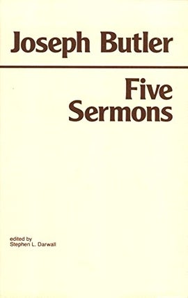 Item #048869 Five Sermons. Joseph Butler