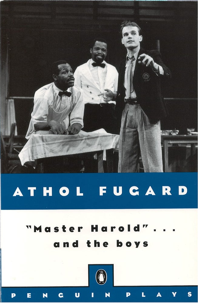 Item #048989 Master Harold... and the Boys. Athol Fugard.