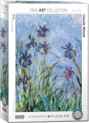 Item #049201 Irises. Claude Monet