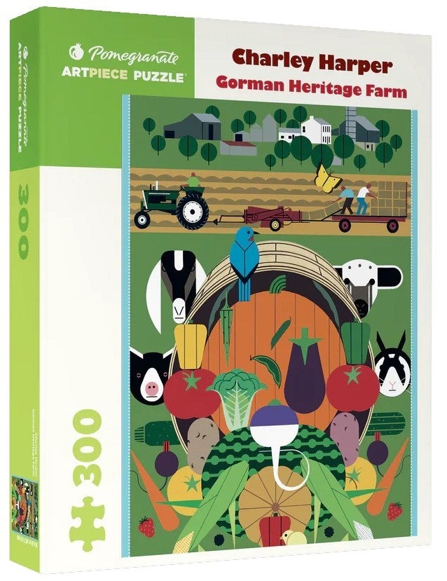 Item #049261 Gorman Heritage Farm. Charley Harper.