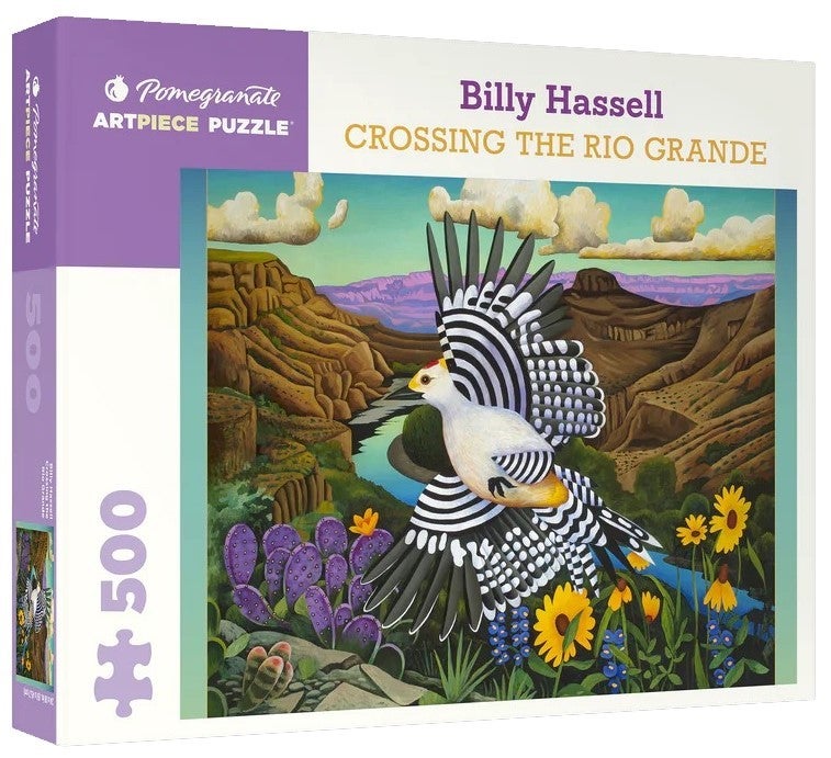 Item #049941 Crossing the Rio Grande. Billy Hassell.