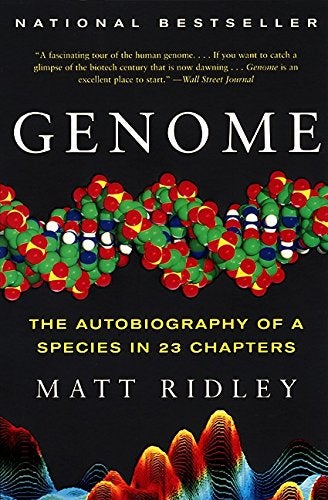 Item #050808 Genome: The Autobiography of a Species in 23 Chapters. Matt Ridley.