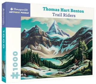 Item #050955 Trail Riders. Thomas Hart Benton