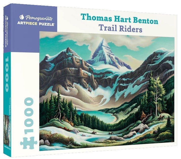 Item #050955 Trail Riders. Thomas Hart Benton.