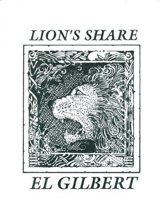 Item #051031 Lion's Share. El Gilbert