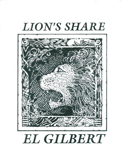 Item #051031 Lion's Share. El Gilbert.
