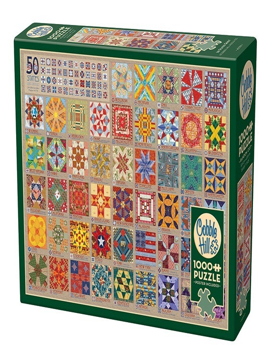 Item #051230 50 States Quilt Blocks
