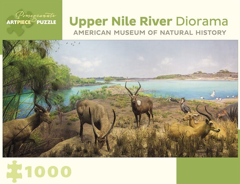 Item #051347 Upper Nile River Diorama. American Museum of Natural History.
