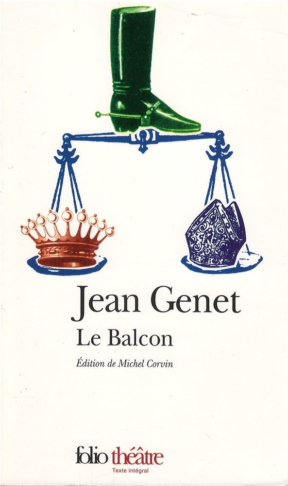 Item #051621 Le Balcon. Jean Genet, Michel Corvin.