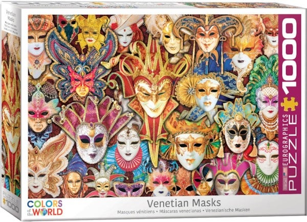 Item #052091 Venetian Masks
