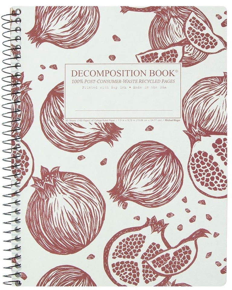Item #052118 Pomegranates (College-ruled notebook)