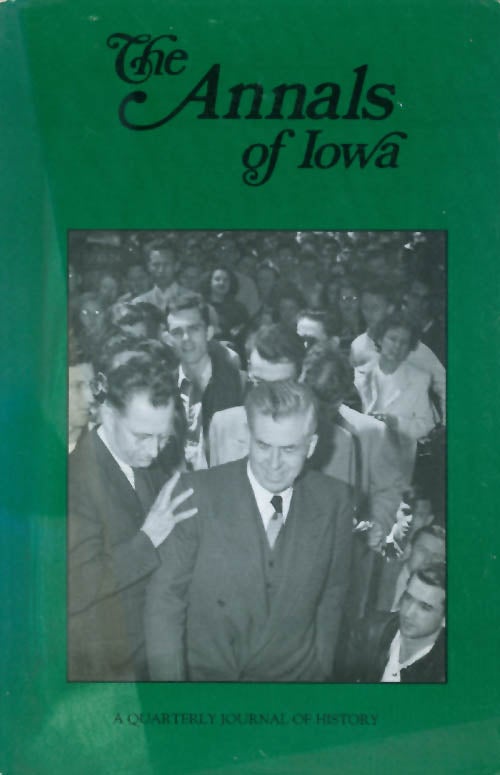 Item #052418 The Annals of Iowa : Volume 49, Number 5: Winter 1988. Marvin Bergman.