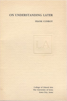 Item #052484 On Understanding Later: Address to the Convocation of the College of Liberal Arts,...