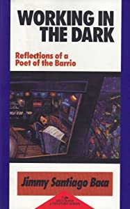 Item #052807 Working in the Dark: Reflections of a Poet of the Barrio. Jimmy Santiago Baca.
