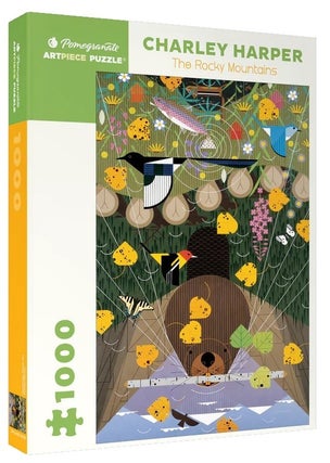 Item #053254 The Rocky Mountains. Charley Harper