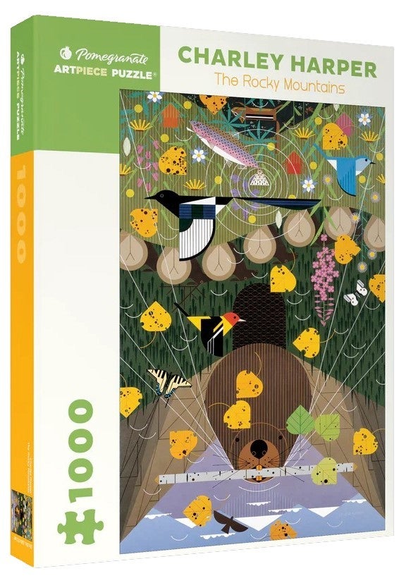 Item #053254 The Rocky Mountains. Charley Harper.