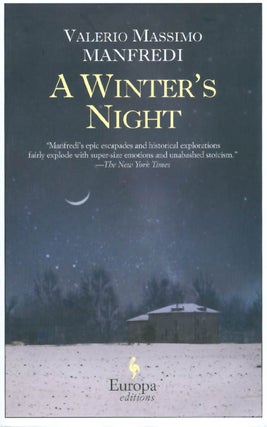 Item #054095 A Winter's Night. Valerio Massimo Manfredi, Christine Feddersen Manfredi, tr