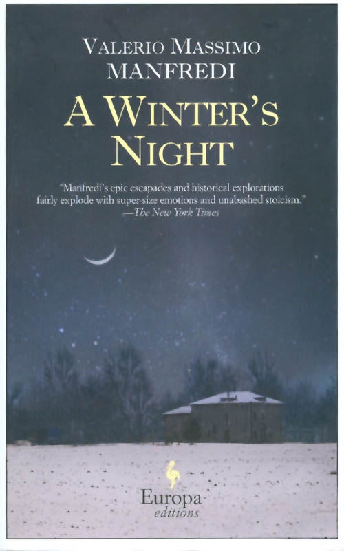 Item #054095 A Winter's Night. Valerio Massimo Manfredi, Christine Feddersen Manfredi, tr.