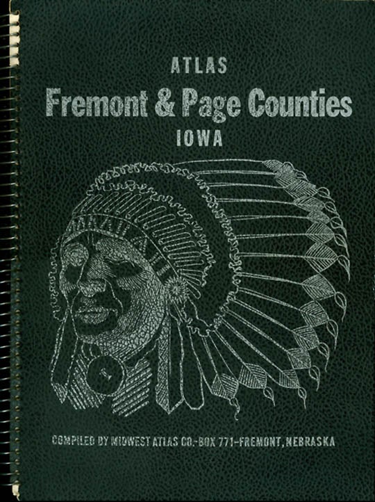 Item #054282 Atlas of Fremont and Page Counties, Iowa. Midwest Atlas Co.