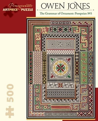 Item #054333 The Grammar of Ornament: Pompeian No. 3. Owen Jones