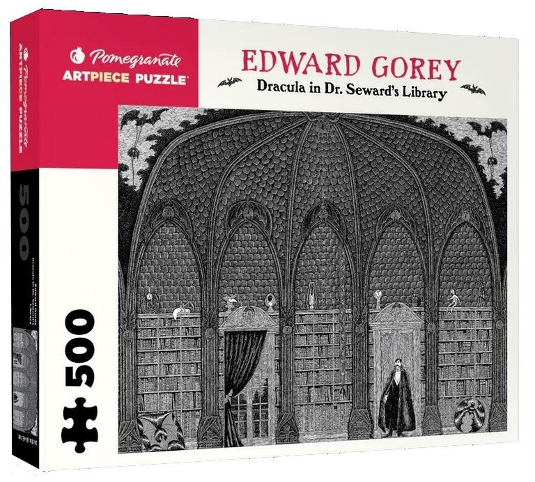 Item #054408 Dracula in Dr. Seward's Library. Edward Gorey.