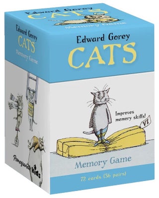 Item #055022 Edward Gorey Cats Memory Game
