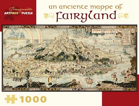 Item #055052 An Anciente Mappe of Fairyland. Bernard Sleigh.