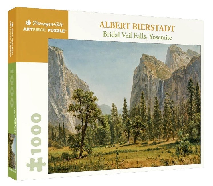 Item #055153 Bridal Veil Falls, Yellowstone. Albert Bierstadt.