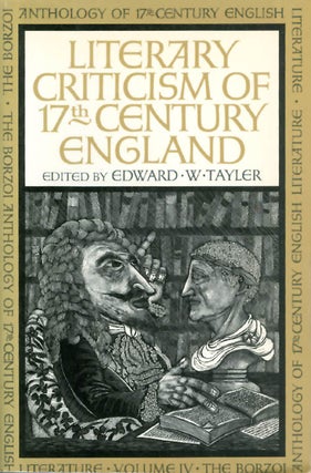 Item #055227 Literary Criticism of Seventeenth-Century England (The Borzoi Anthology of 17th...