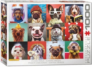Item #055369 Funny Dogs. Lucia Heffernan