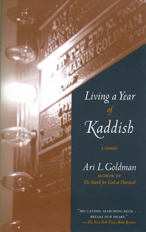 Item #055415 Living a Year of Kaddish: A Memoir. Ari L. Goldman.