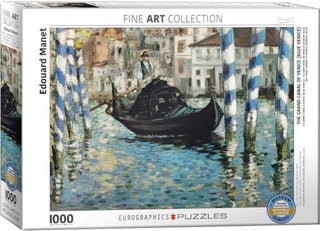 Item #055816 The Grand Canal of Venice (Blue Venice). Edouard Manet