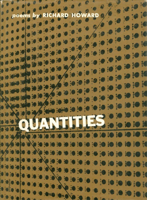 Item #056079 Quantities. Richard Howard.