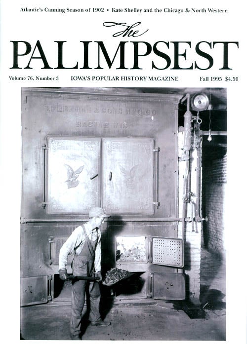 Item #057140 The Palimpsest - Volume 76 Number 3 - Fall 1995. Ginalie Swaim.