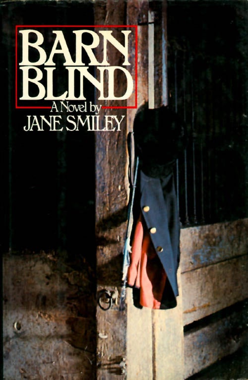 Item #057575 Barn Blind. Jane Smiley.
