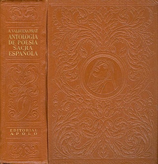 Item #057702 Antología de Poesía Sacra Española. Angel Valbuena Prat