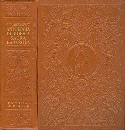 Item #057702 Antología de Poesía Sacra Española. Angel Valbuena Prat.