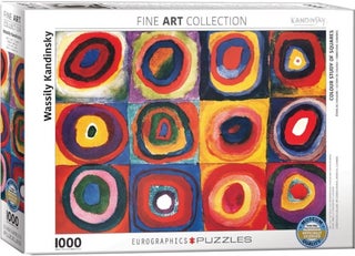 Item #058040 Colour Study of Squares. Wassily Kandinsky