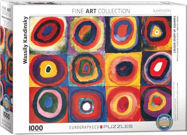 Item #058040 Colour Study of Squares. Wassily Kandinsky.