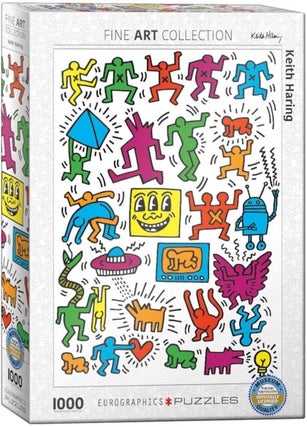 Item #058232 Collage. Keith Haring