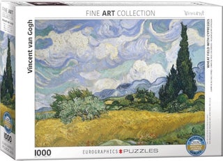 Item #058240 Wheat Field with Cypresses. Vincent Van Gogh