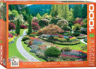 Item #058365 Sunken Garden - The Butchart Gardens